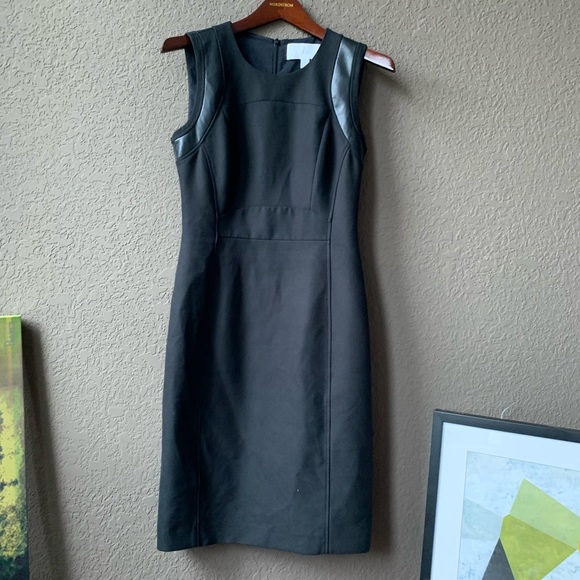 Hugo Boss little black dress size 4 bodycon dress